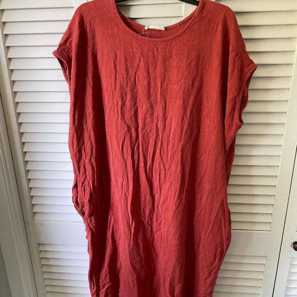 Relaxed Fit, Sleeveless Dress, 1X